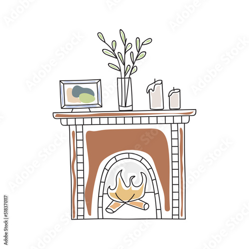 fireplace