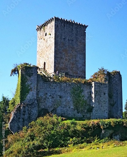 Torre de Os Andrade en Pontedeume, Galicia photo