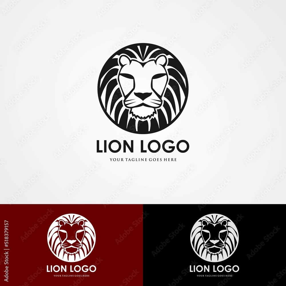 Lion Logo template Lion Logo template