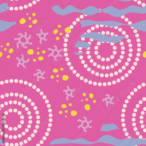 Seamless abstract pattern. Print for textile, wallpaper, covers, surface. For fashion fabric.