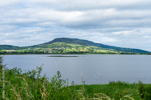 view of the Inch Levels Wildfowl Reserve on Lough Swilly