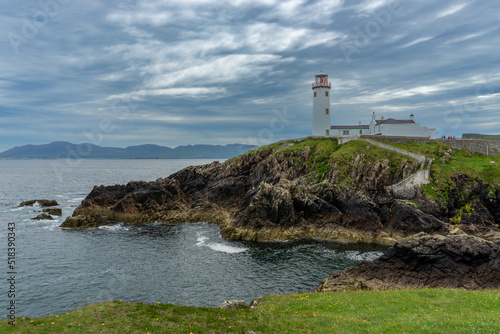 view of Fanad Head Lighthouse and Peninsula on the northern coast of Ireland