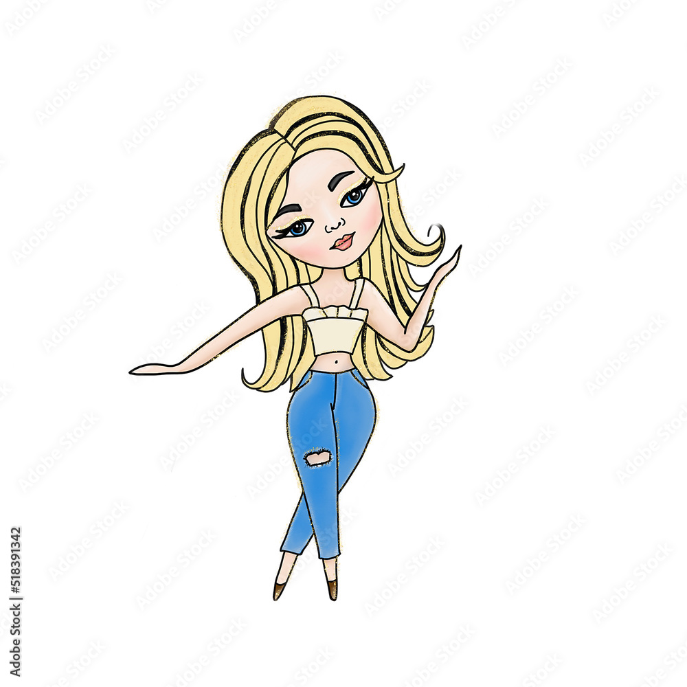 illustrations of yong girl illustrations of yong girl