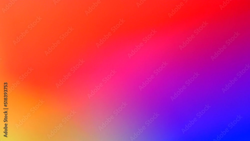 Green, pink, blue and red fluid gradient background