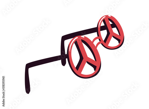 flat hippie sunglasses