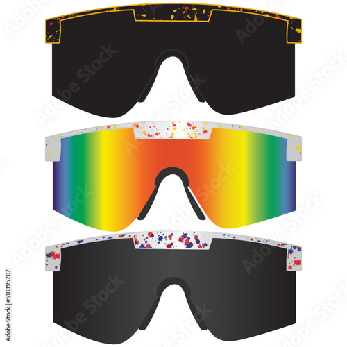 80s Style Retro Sunglasses
