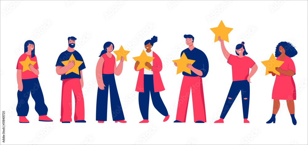 People giving review rating and feedback. Customer choice and employee feedback. Rank rating stars feedback. Business satisfaction support. People giving review rating and feedback. Customer choice and employee feedback. Rank rating stars feedback. Business satisfaction support.