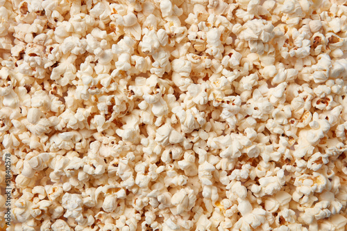 Macro popcorn photo