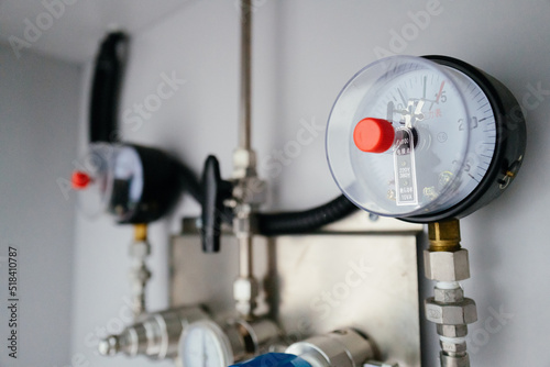 High pressure gas safety supply equipment photo