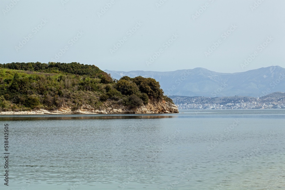 Landscape by Avlaki Beach in Northern Corfu Landscape by Avlaki Beach in Northern Corfu