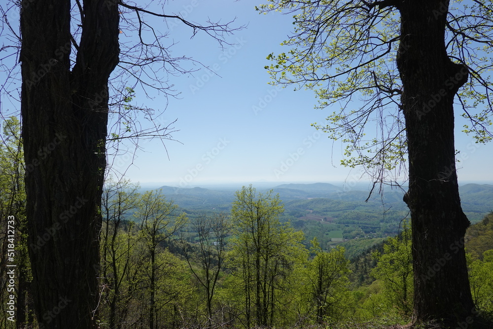 Fototapeta premium Blue Ridge Parkway, North Carolina