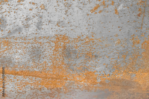 Wallpaper Mural Brown orange rust old metal texture silver steel background pattern rusty Torontodigital.ca