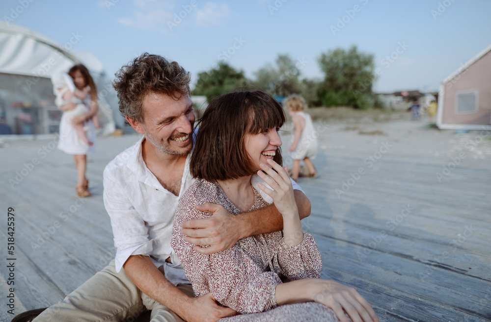 portrait of a young woman and a man portrait of a young woman and a man