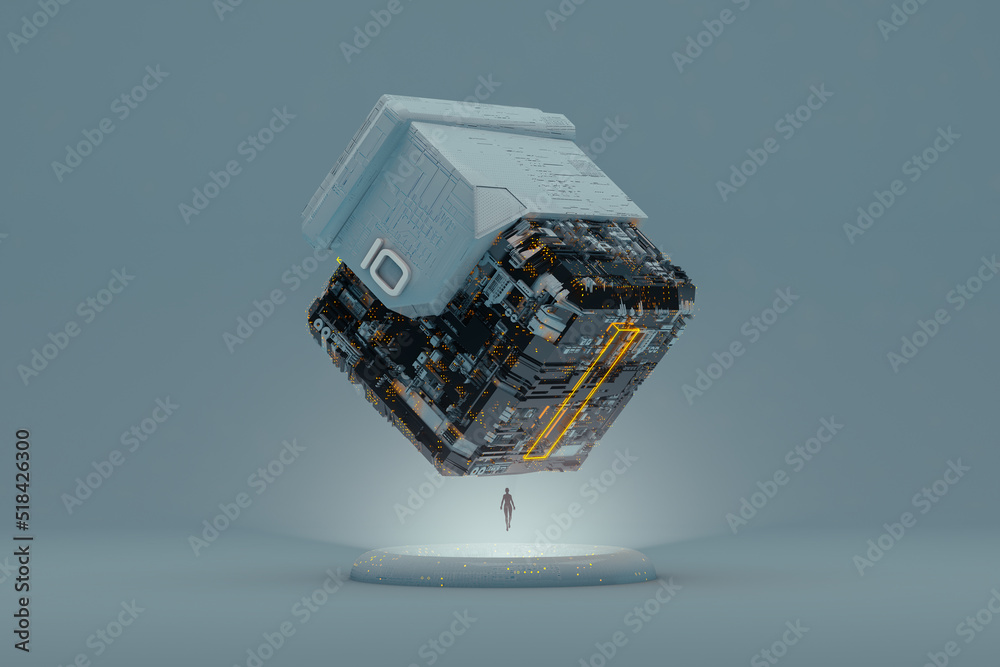 © Marcos Osorio/Stocksy - Three-dimensional abstract form