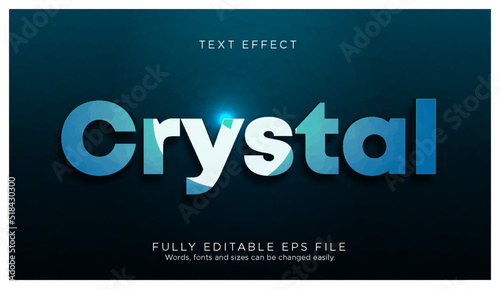 Crystal Underwater Text Effect Font Type