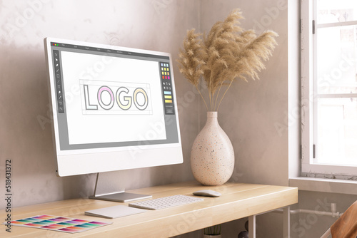 Minimal Desktop Graphic Design