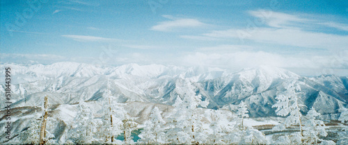 Snowy Mountain Peaks