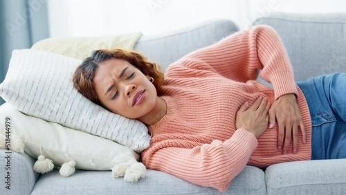 Stomach pain in early pregnancy stage include nausea and period cramps in need of medical attention. Hurt sick lady suffering from belly injury, shes ill and needs to take maternity leave photo