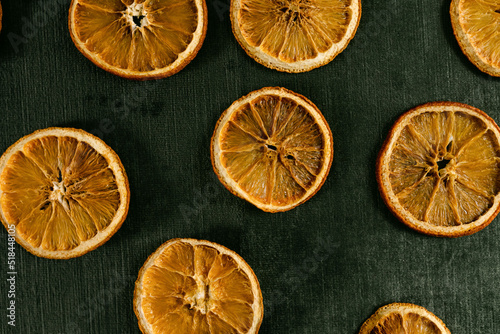 dried orange slices photo