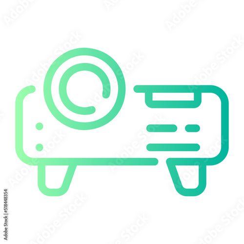 projector gradient icon