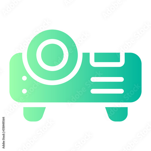 projector gradient icon