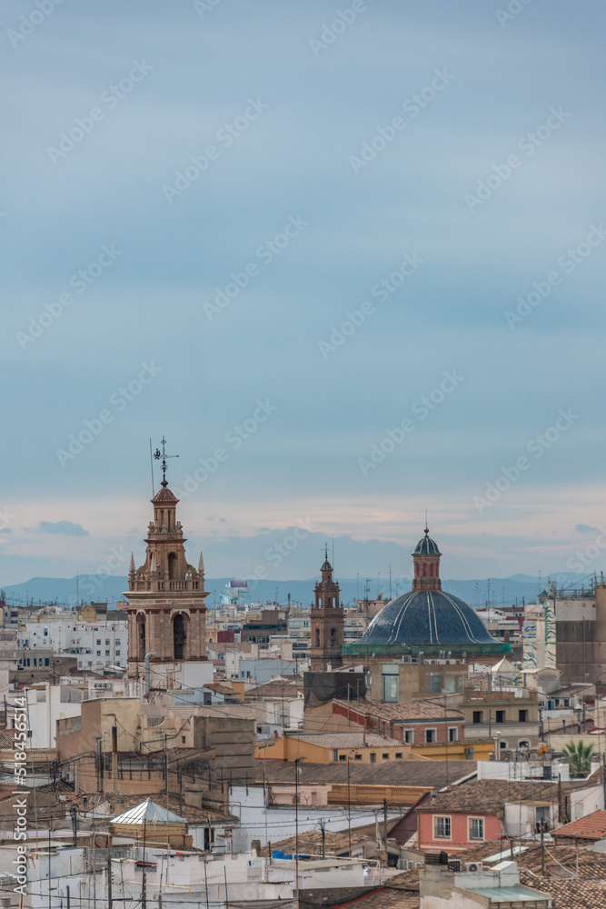 view of the city of valencia