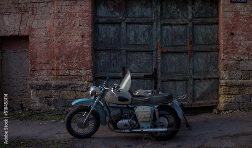 Vintage motorcycle photo