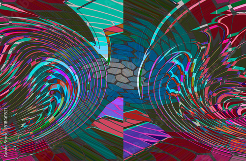 Abstract background with geometric pattern. Backgrounds and textures.