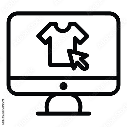 Cloth, shopping, clothe icon