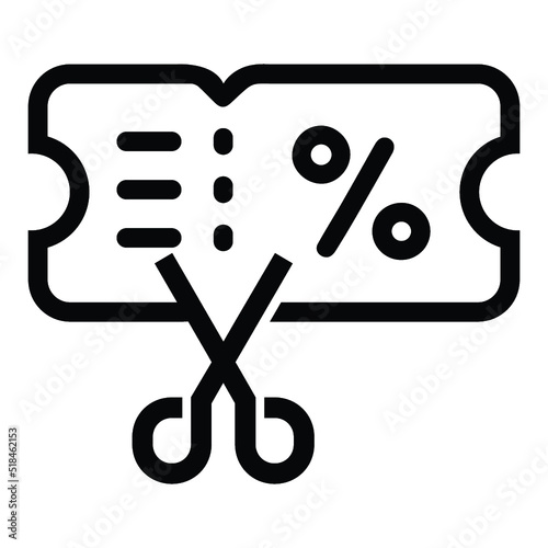 Coupon, code, discount icon