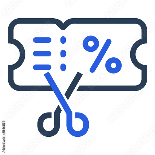 Coupon, code, discount icon