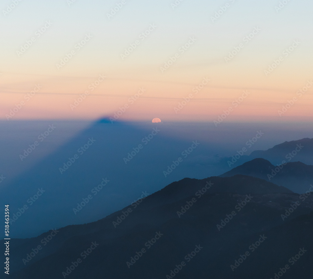 Silhouette. Silhouette.