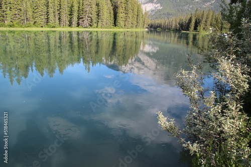 Calm and Still River, Banff National Park, Alberta