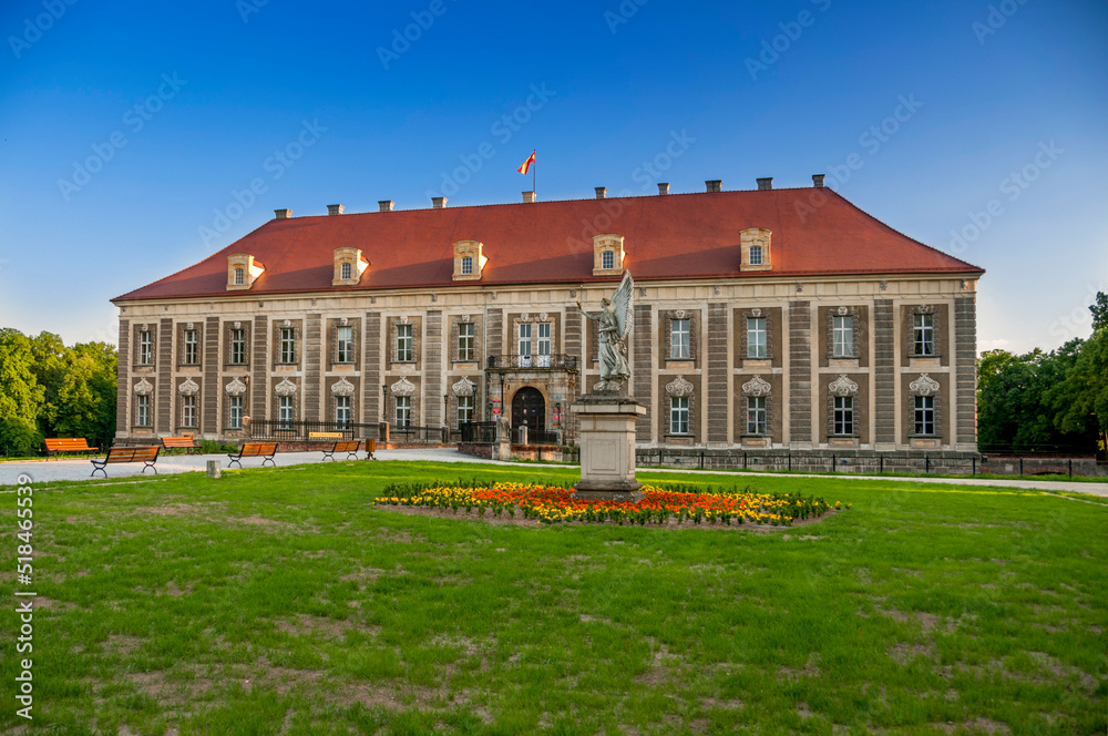 Zagan Palace, town in Lubusz Voivodeship, Poland.