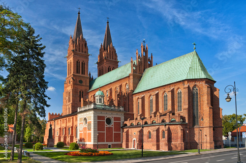 Cathedral Basilica of the Assumption of the Blessed Virgin Mary in Wloclawek, Kuyavian-Pomeranian Voivodeship, Poland