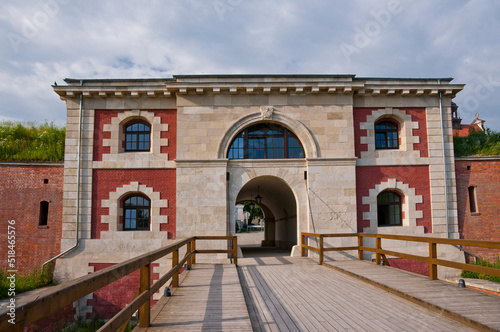 The former Szczebrzeska Gate in Zamość, Poland