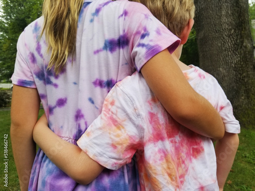 Mobile Image of Tie Dye Hugs photo