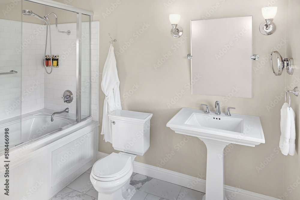Luxury hotel room bathroom Luxury hotel room bathroom