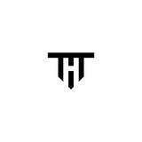 initials letter th monogram