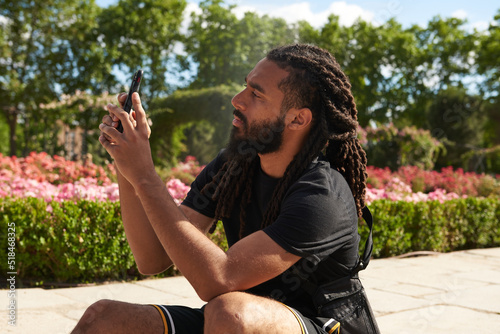 Man at the park photo