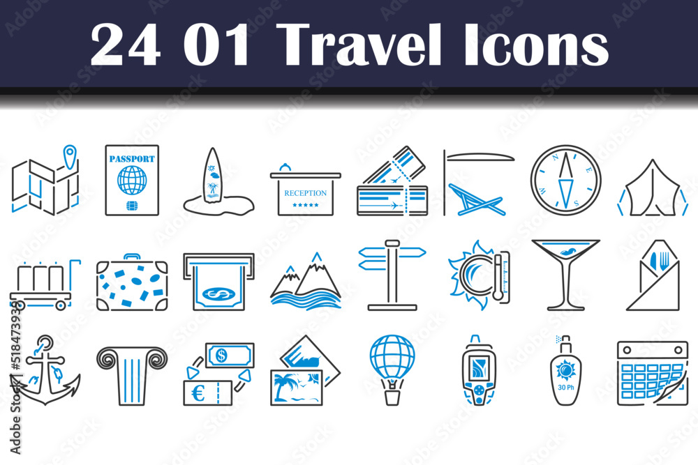 01 Travel Icon Set 01 Travel Icon Set