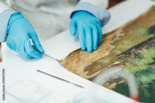 Oil Painting Restoration photo