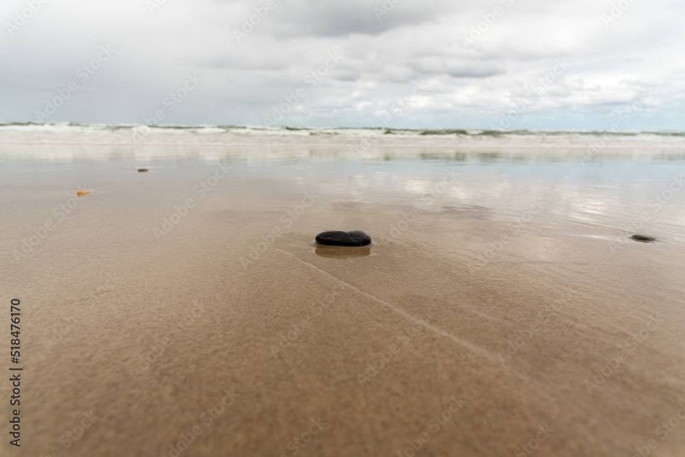 Beach scene in Queensland, Australia near Byron Bay, 