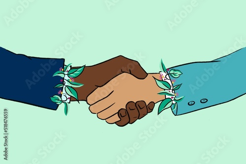 Sustainable business concept