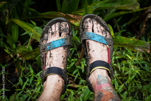 Knee deep in mud on a trip through Southeast Asia