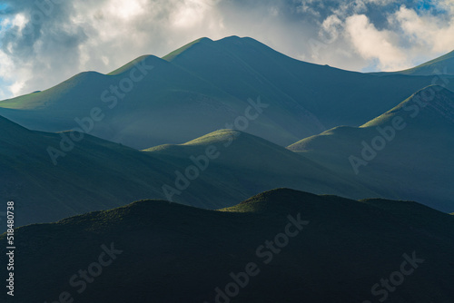 Mountain layers photo