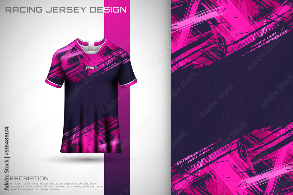Sports jersey and t shirt template sports jersey design vector Sports