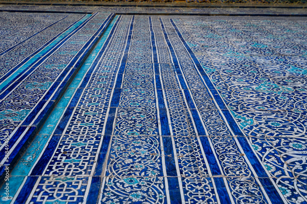 Ancient architecture of the Uzbek city of Khiva.