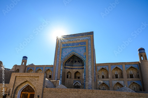 Photography Ancient architecture of the Uzbek city of Khiva.