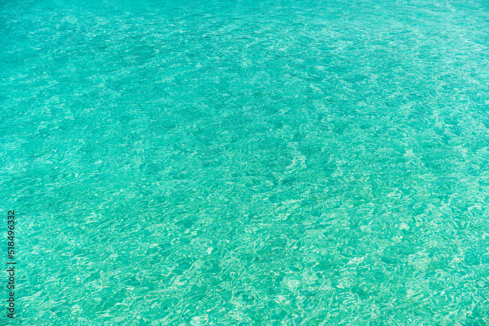 Obraz premium emerald seawater 